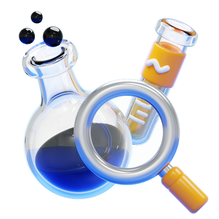 CHEMICAL ANALYSIS  3D Icon