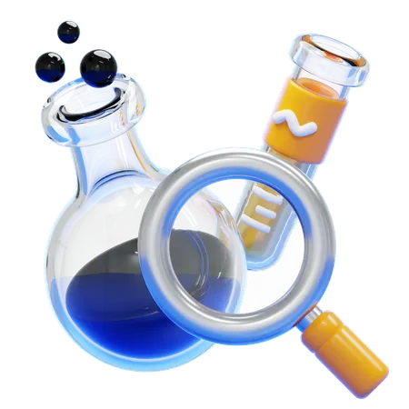 CHEMICAL ANALYSIS  3D Icon