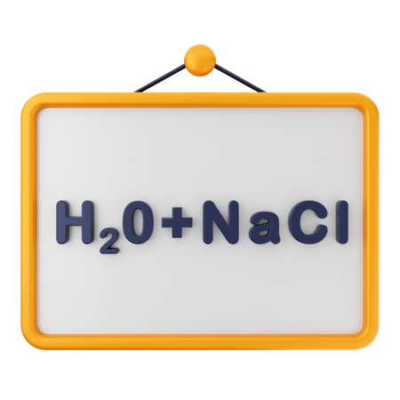 Chemical Board Education  3D Icon