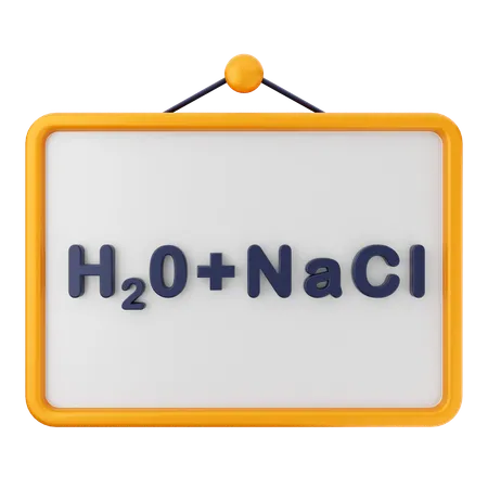 Chemical Board Education  3D Icon