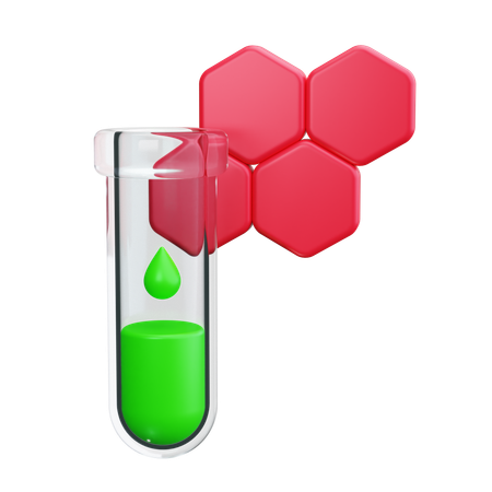 Chemical Bond  3D Icon