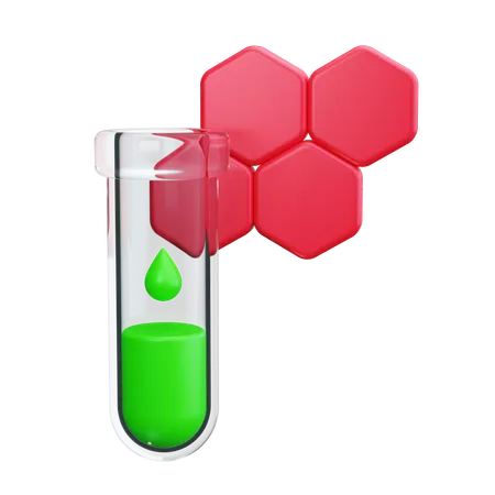 Chemical Bond  3D Icon