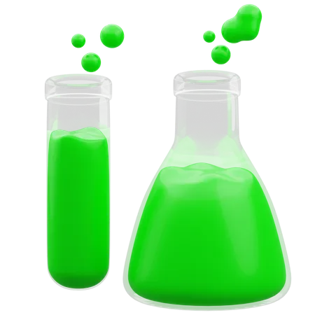 Chemical Bottle  3D Icon