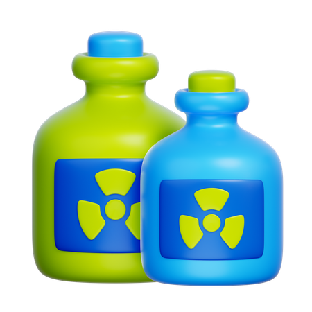 Chemical Bottle  3D Icon