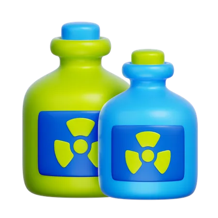 Chemical Bottle  3D Icon