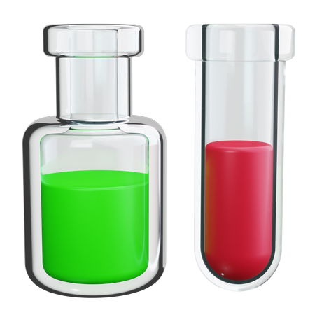 Chemical Bottle  3D Icon