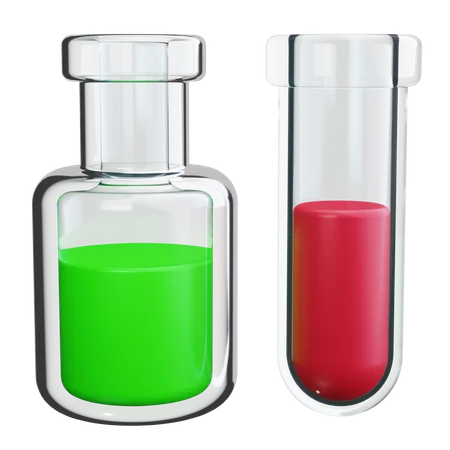 Chemical Bottle  3D Icon