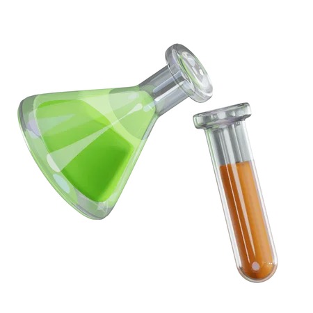 Chemical Bottle Lab  3D Icon