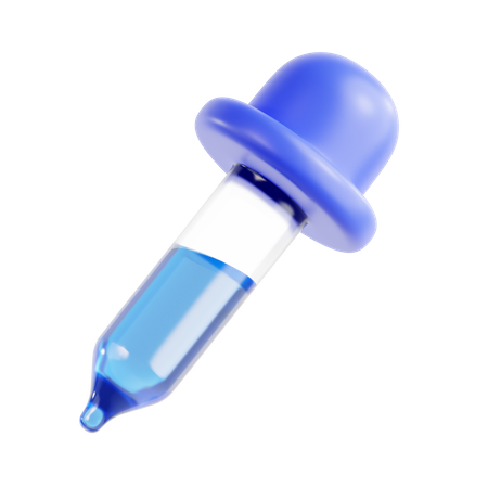 Chemical Dropper  3D Icon