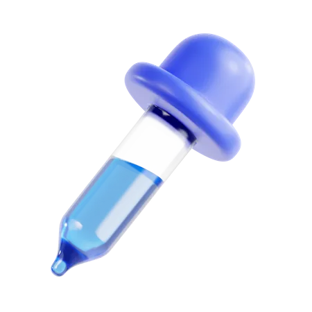 Chemical Dropper  3D Icon