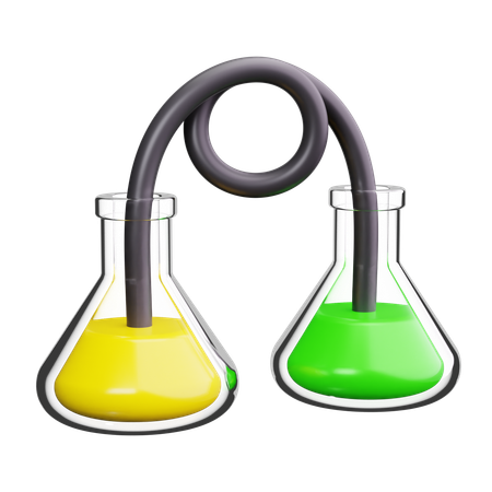 Chemical Experiment  3D Icon