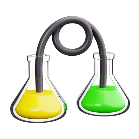 Chemical Experiment  3D Icon