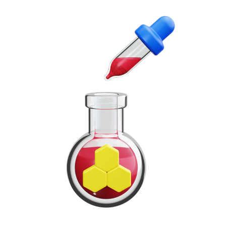 Chemical Experiment  3D Icon