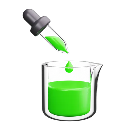 Chemical Experiment  3D Icon