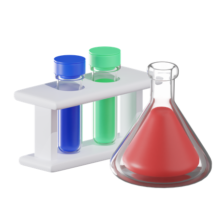 Chemical Experiment  3D Icon