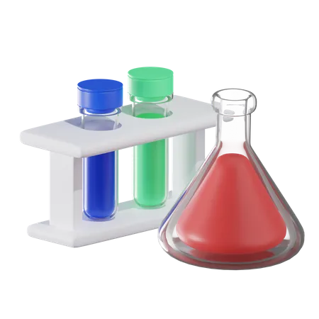 Chemical Experiment  3D Icon