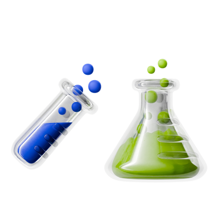 Chemical Experiment  3D Icon