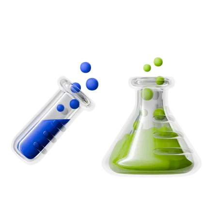 Chemical Experiment  3D Icon