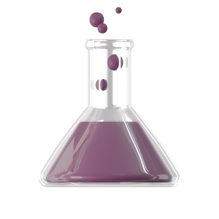 Chemical Flask  3D Icon