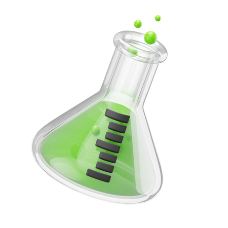 Chemical Flask  3D Icon