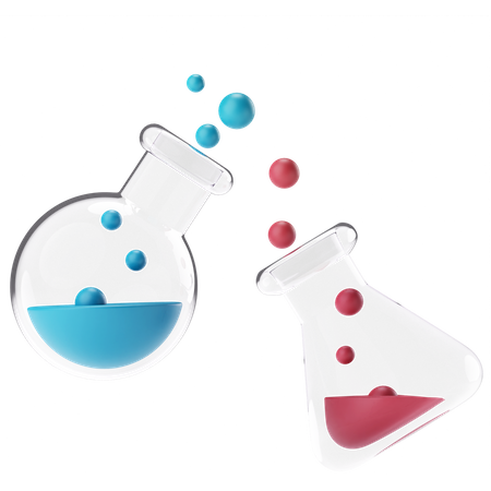 Chemical flask  3D Icon