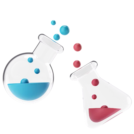 Chemical flask  3D Icon