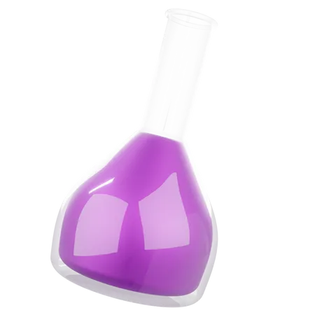 Chemical Flask  3D Icon