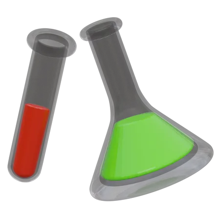 Chemical Flask  3D Icon