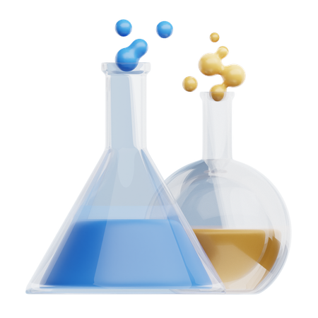 Chemical Flask  3D Icon