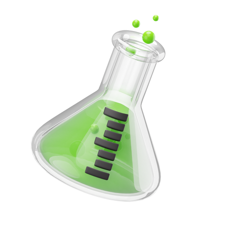 Chemical Flask  3D Icon
