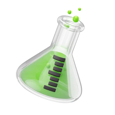 Chemical Flask  3D Icon