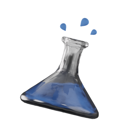 Chemical Flask  3D Icon