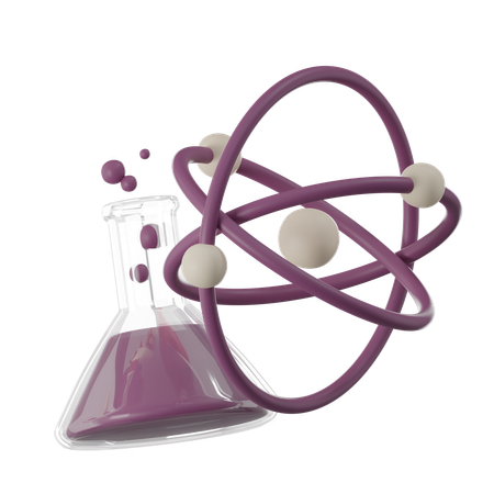 Chemical Flask  3D Icon