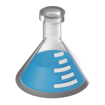 Chemical flask  3D Icon