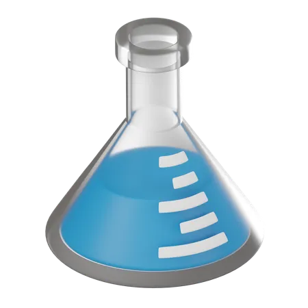 Chemical flask  3D Icon