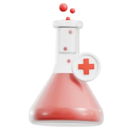 Chemical Flask  3D Icon