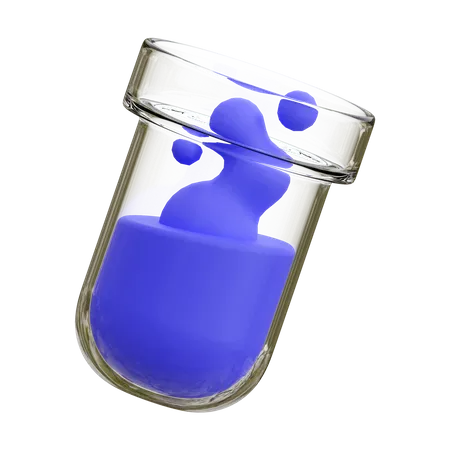 Chemical Flask  3D Icon