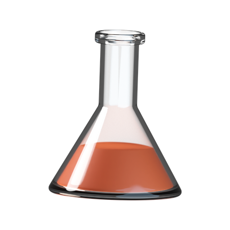 Chemical Flask  3D Icon