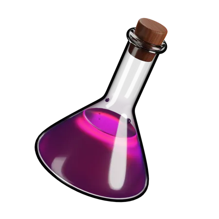 Chemical Flask  3D Icon