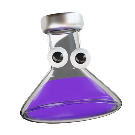 Chemical Flask  3D Icon