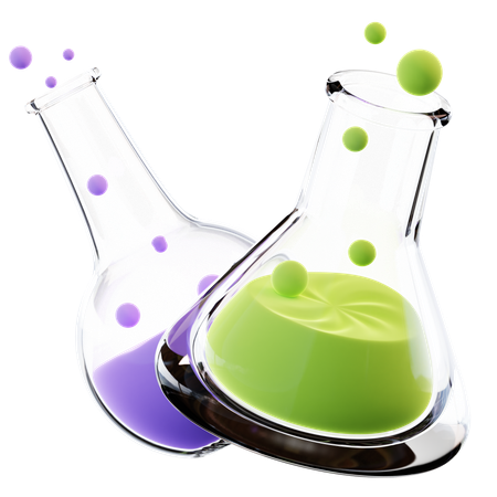 Chemical Flask  3D Icon