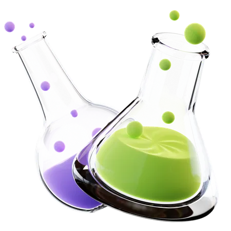 Chemical Flask  3D Icon