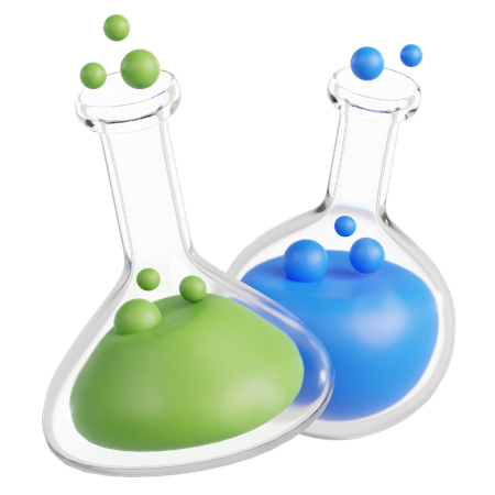 Chemical Flask  3D Icon