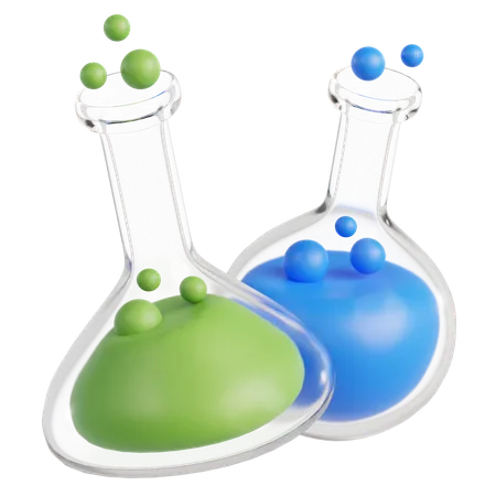 Chemical Flask  3D Icon