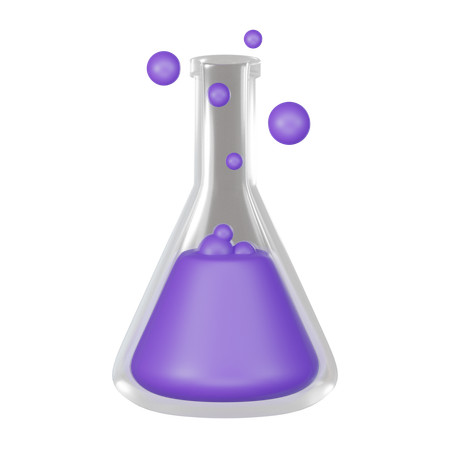 Chemical Flask  3D Icon