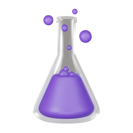 Chemical Flask  3D Icon