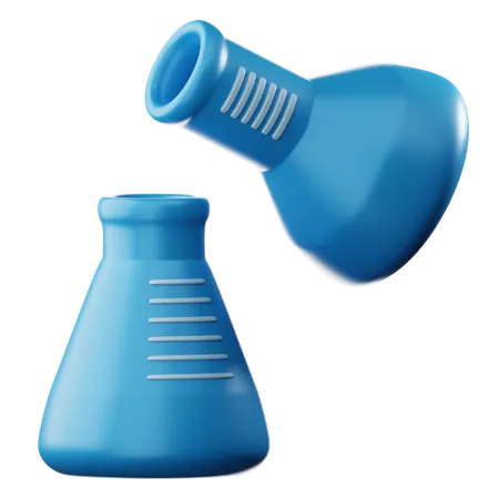 Chemical Flask  3D Icon