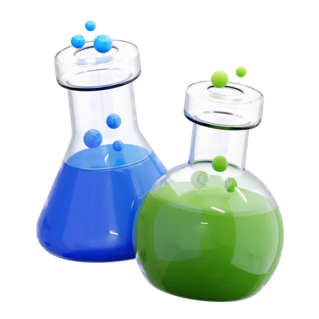 Chemical Flask  3D Icon