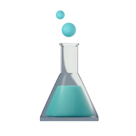 Chemical Flask  3D Icon