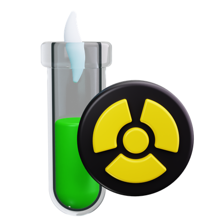 Chemical Hazard  3D Icon